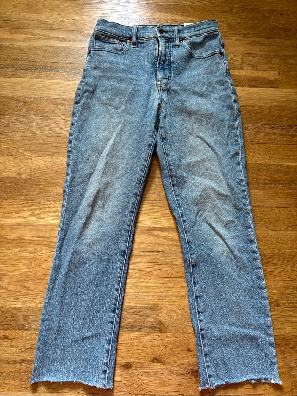 NWT Madewell Women’s The Perfect Vintage Jean Size 29 NWT Light Wash Cropped